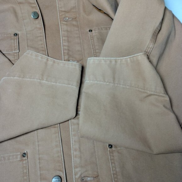 Carhartt Chore Jacket WVU Mountaineers 2XL Brown Duck Canvas 101322 211 Work - Picture 11 of 16